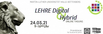 Tagungsbanner Lehre Digital und Hybrid